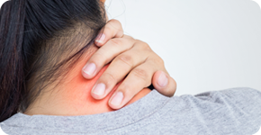목 통증