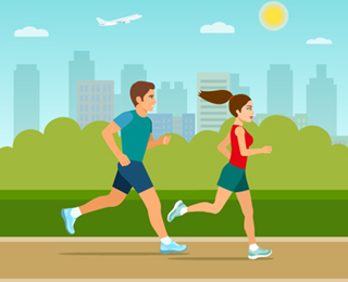 체중 조절과 근력운동을 꾸준히 해야 합니다.